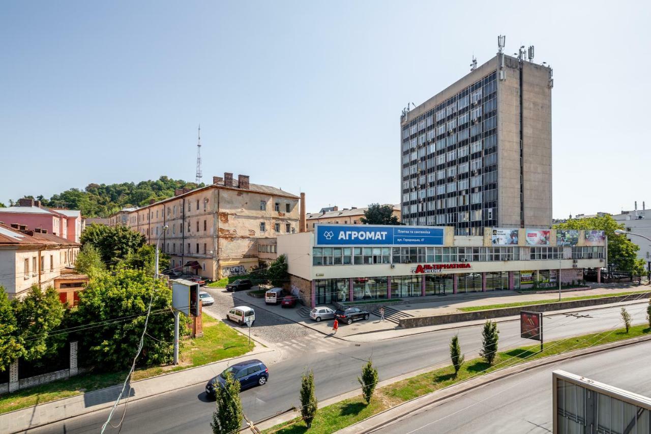Alfa Apartments Chornovola Leópolis Exterior foto